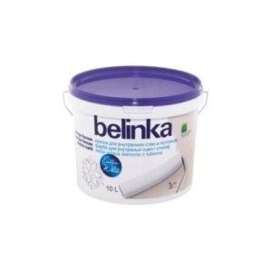 Краска водно-дисперсионная для стен и потолков 2 л, Белинка (Belinka)