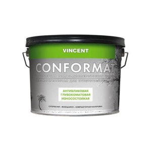 Краска интерьерная Conformat, База С, 8.1 л, бесцветный Vincent (Винсент)