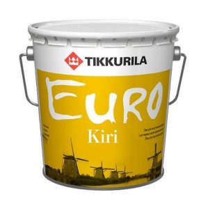 Лак паркетный Euro Kiri (Евро Кири), полуматовый, 9 л. Tikkurila (Тиккурила)
