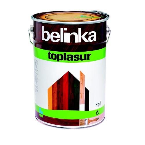 Декоративное лазурное покрытие с уф-фильтрами и абсорбентами  Toplasur №23, 5 л Белинка (Belinka)