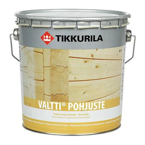 Грунт-антисептик Valtti Pohjuste (Валтти Похъюсте), 0.9 л, бесцветный Tikkurila (Тиккурила)