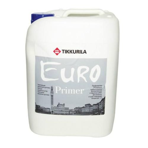 Грунтовка акриловая (концентрат) Euro Primer (Евро Праймер), 3 л, бесцветная Tikkurila (Тиккурила)