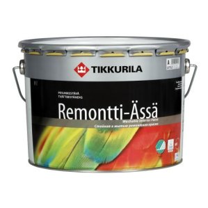 Краска акрилатная полуматовая Remonti Assa (Ремонти-ясся), 9 л. Tikkurila (Тиккурила)