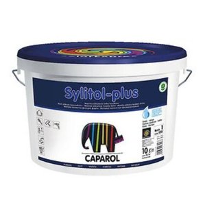 Краска фасадная Sylitol Plus, База 1, 10 л, белый Caparol (Капарол)