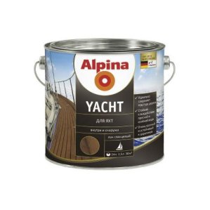 Лак алкидный Yacht, 10 л Alpina (Альпина)