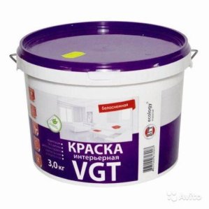 Краска интерьерная ВД-АК 2180, 7 кг ВГТ (VGT)