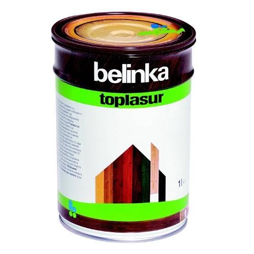 Декоративное лазурное покрытие с уф-фильтрами и абсорбентами  Toplasur №17, 2,5 л Белинка (Belinka)