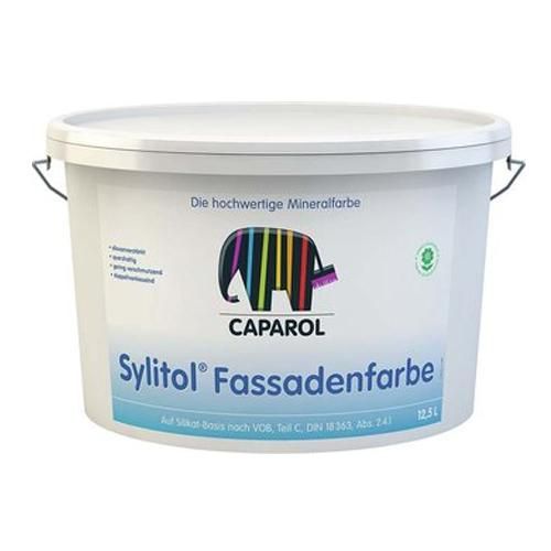 Краска фасадная Sylitol Fassadenfarbe, 12.5 л, белый Caparol (Капарол)