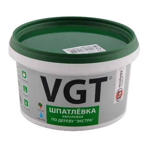Шпатлевка по дереву Экстра, 0,3 кг, лиственица ВГТ (VGT)