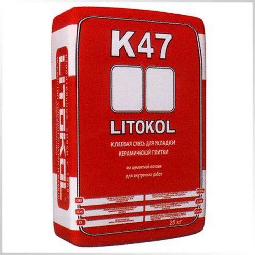 Цементный клей K47, 25 кг. Litokol (Литокол)